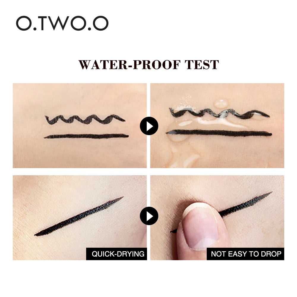 Eyeliner Tampon Double Embout Waterproof O.TWO.O