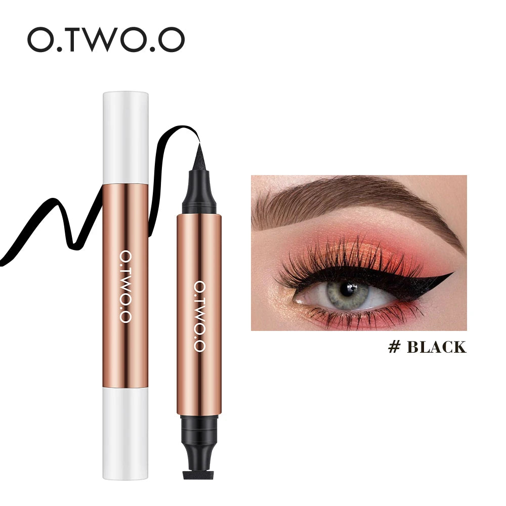 Eyeliner Tampon Double Embout Waterproof O.TWO.O