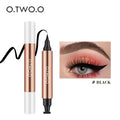 Eyeliner Tampon Double Embout Waterproof O.TWO.O
