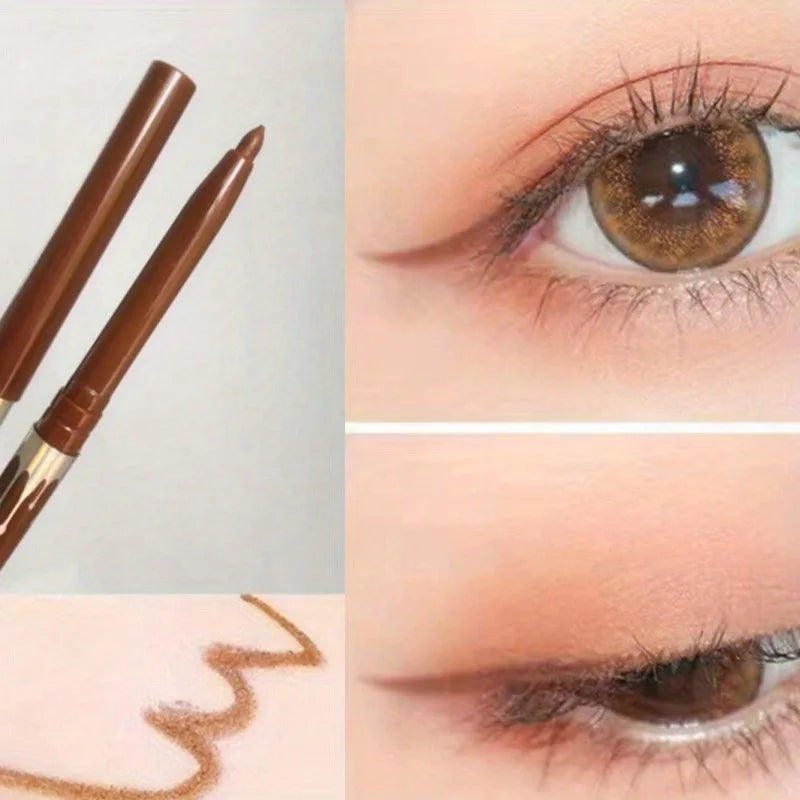 Eyeliner Gel Waterproof Ultra-Fin Noir/Marron Mat