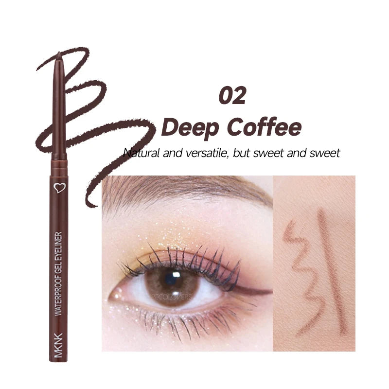 Eyeliner Stylo Mat Waterproof Longue Tenue Séchage Rapide