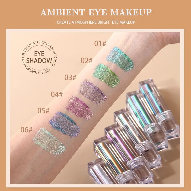 Fard & Eyeliner Liquide Caméléon Métallique Scintillant