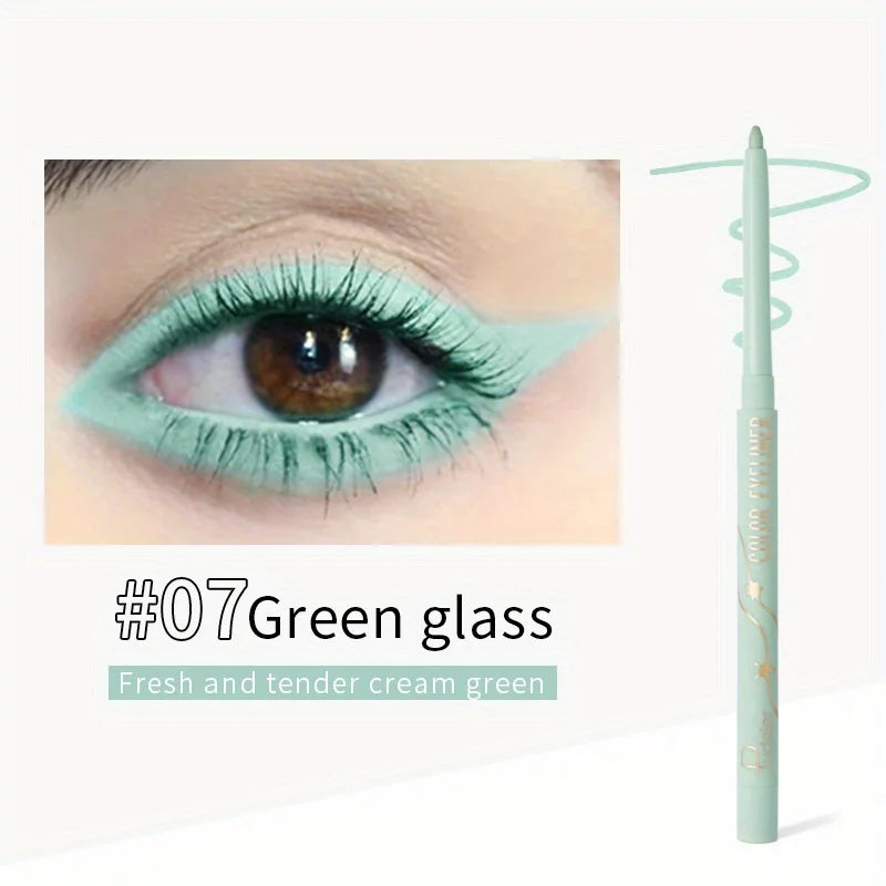 Crayon Eyeliner Gel Waterproof Coloré Mat Longue Tenue