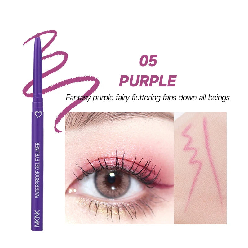 Eyeliner Stylo Mat Waterproof Longue Tenue Séchage Rapide