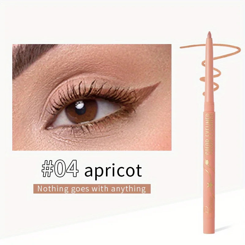 Crayon Eyeliner Gel Waterproof Coloré Mat Longue Tenue